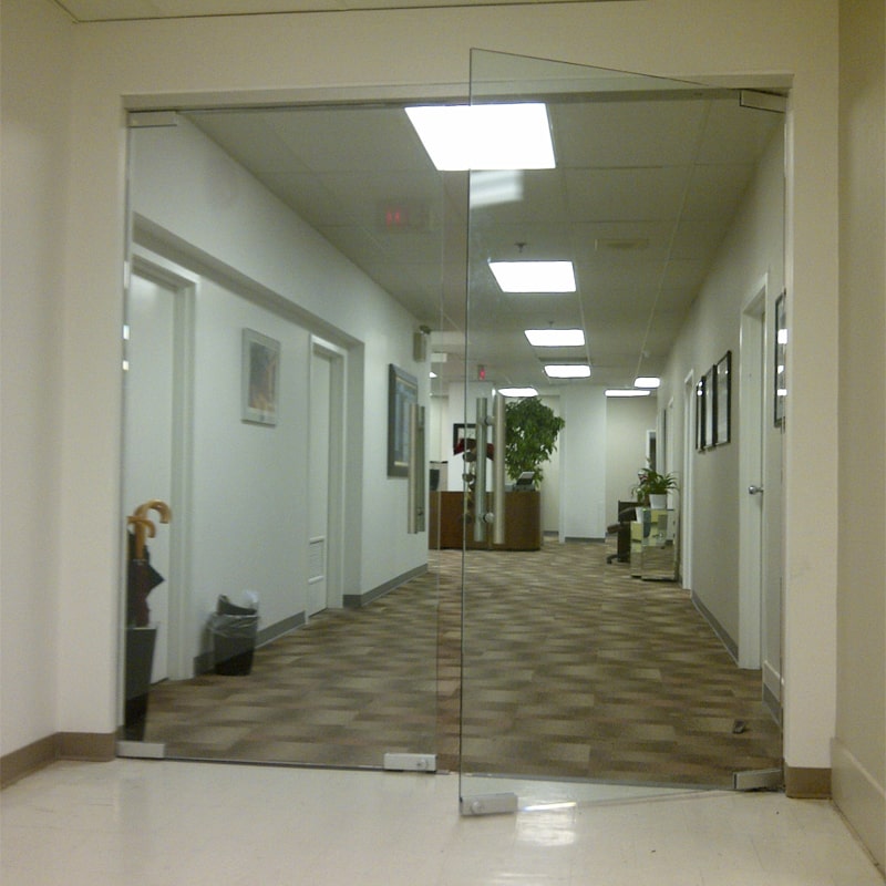 Entrance Office Doors